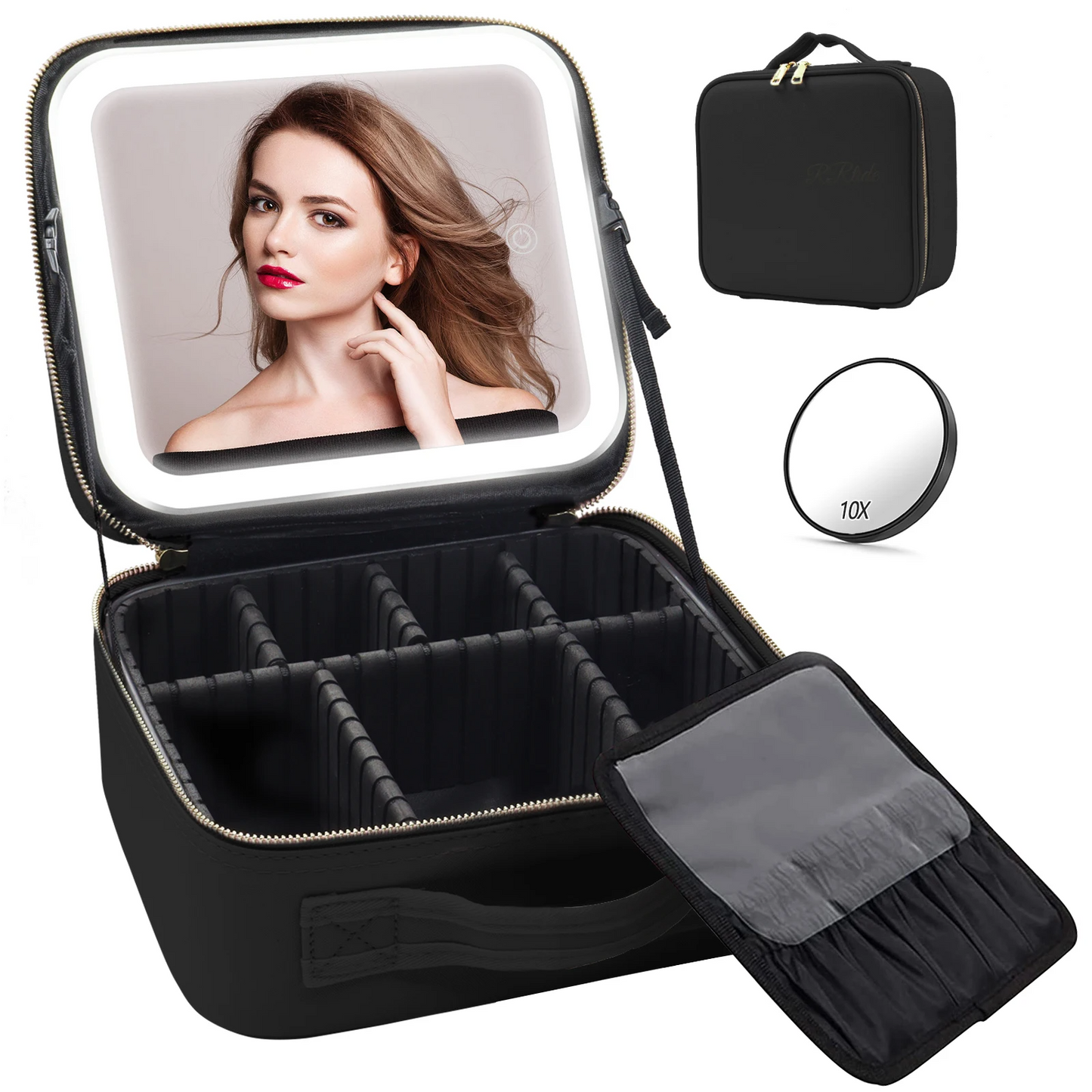 LED Cosmetic Travel Case