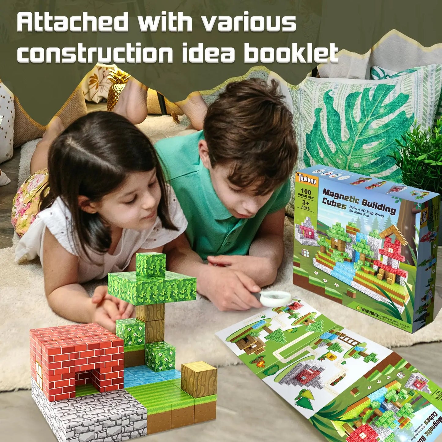 Minecraft Magnetic Building Blocks